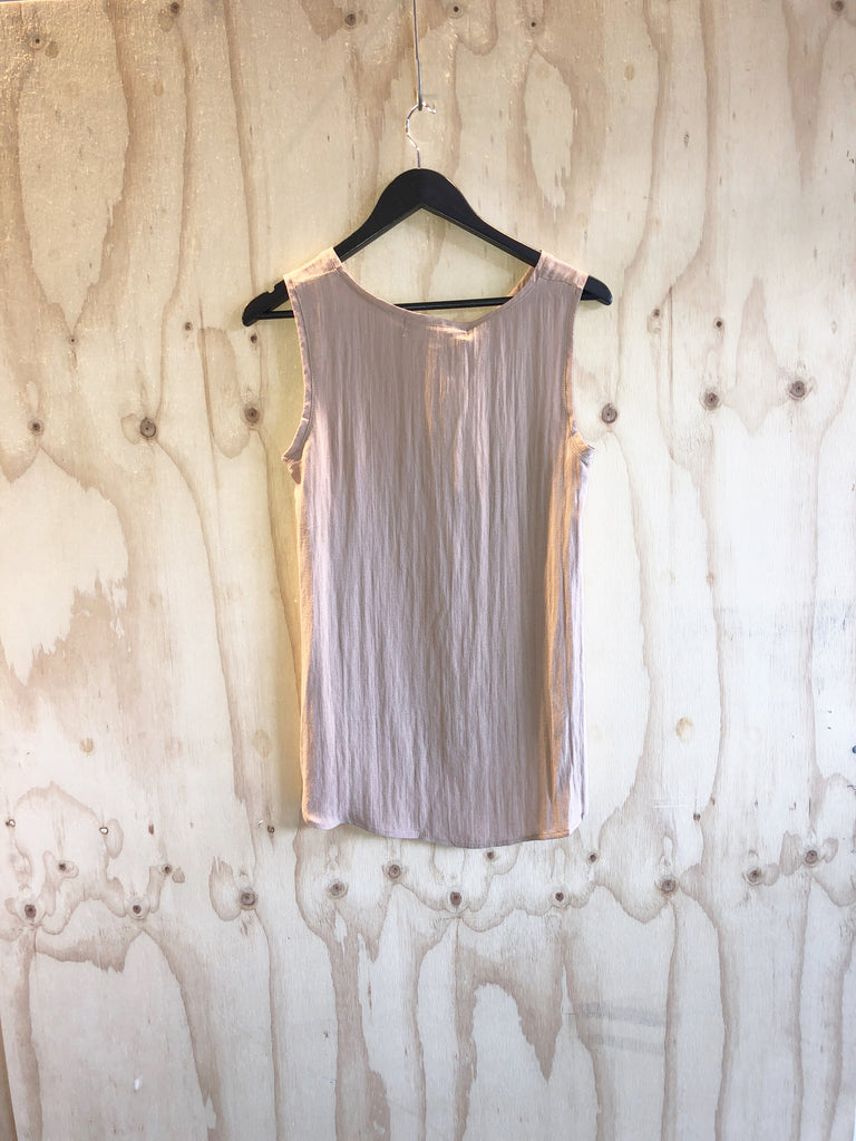 Carousel Essentials Palazzo Top In Beige