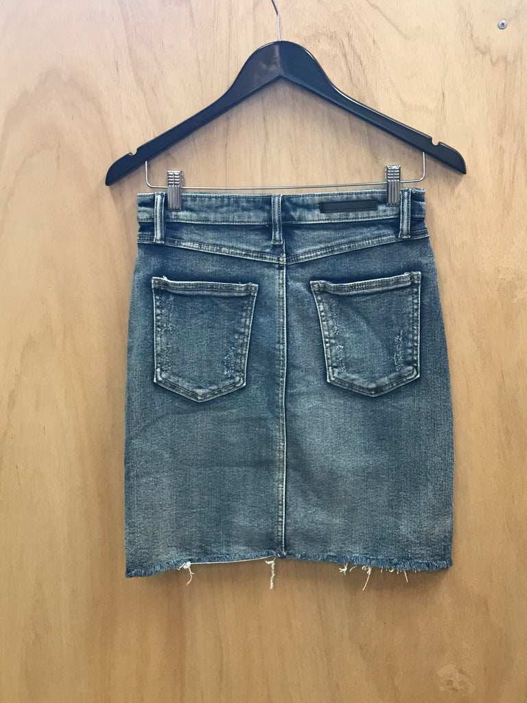 Stonewash Denim Skirt