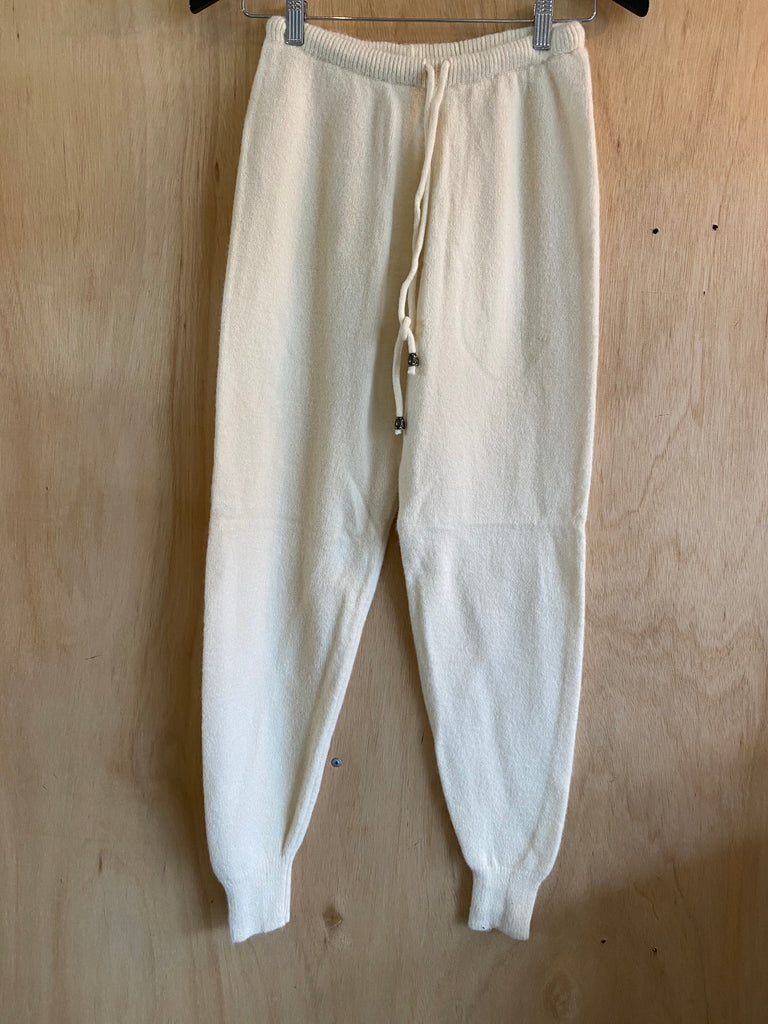 Creme Lounge Wear Pants