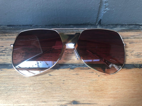 Brown Cat Eye Sunglasses