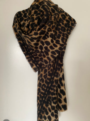 Cashmere Scarf - Navy