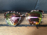 Reflective Classic Shape Sunglasses