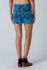 Carousel Essentials Marble Skirt in Blue Wash Denim