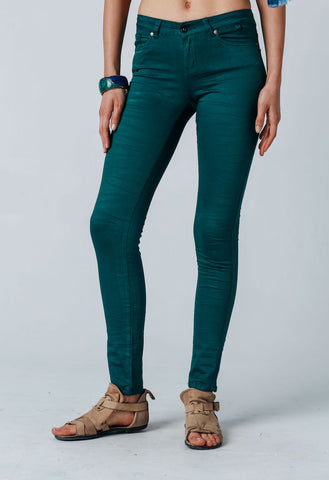 Carousel Vintage Roll Up Jean Blue