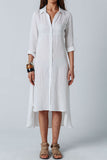 Carousel Essentials Medusa Shirt Dress WHITE