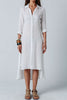 Carousel Essentials Medusa Shirt Dress WHITE