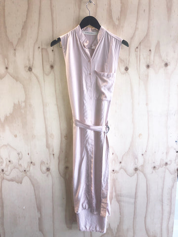 Linen Day Dress Teale