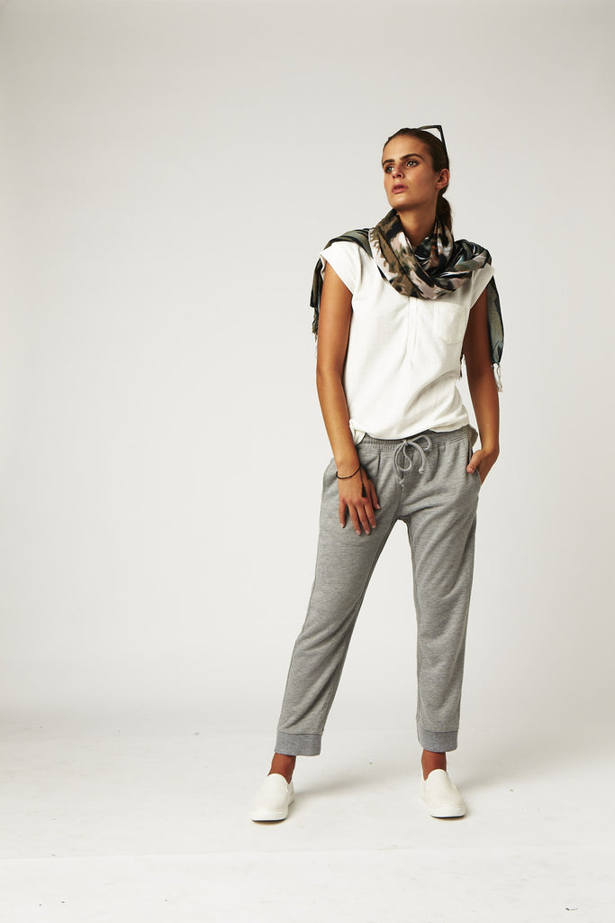 Carousel Essentials Tracksuit Pant In Grey