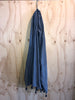 Egyptian Cotton Scarf in Blue