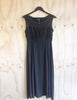 Oscar the Third Silk Pleat Maxi Dress