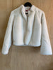 Creme Faux Fur Jacket