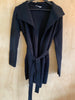 Black Belted Cardigan