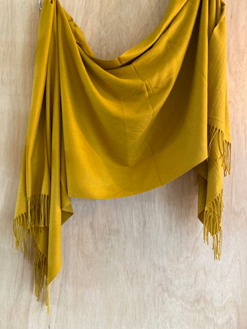 Cashmere Scarf - Navy