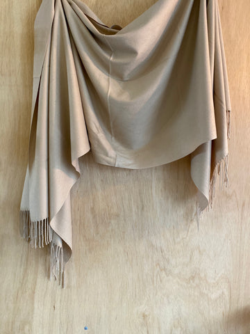 Cashmere Scarf - Navy
