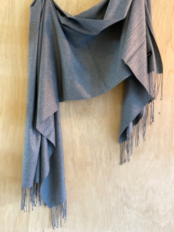 Cashmere Scarf - Navy