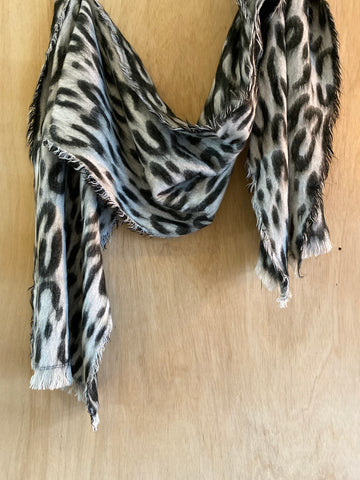 Cashmere Scarf - Navy