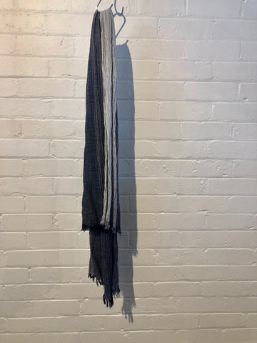 Cashmere Scarf - Navy