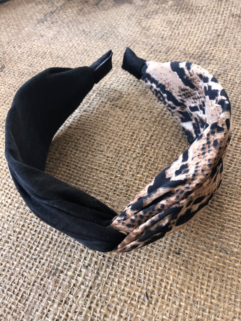 Snake Print Headband