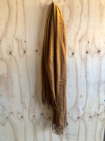 Cashmere Scarf - Navy