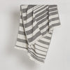 Tribal Kilim Stripe Black- Towel