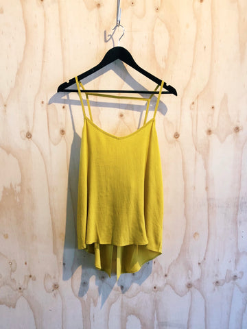 Carousel Essentials Slouch Tank in White