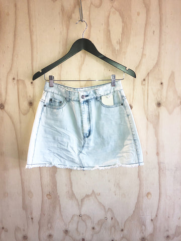 Slouch Denim Shorts