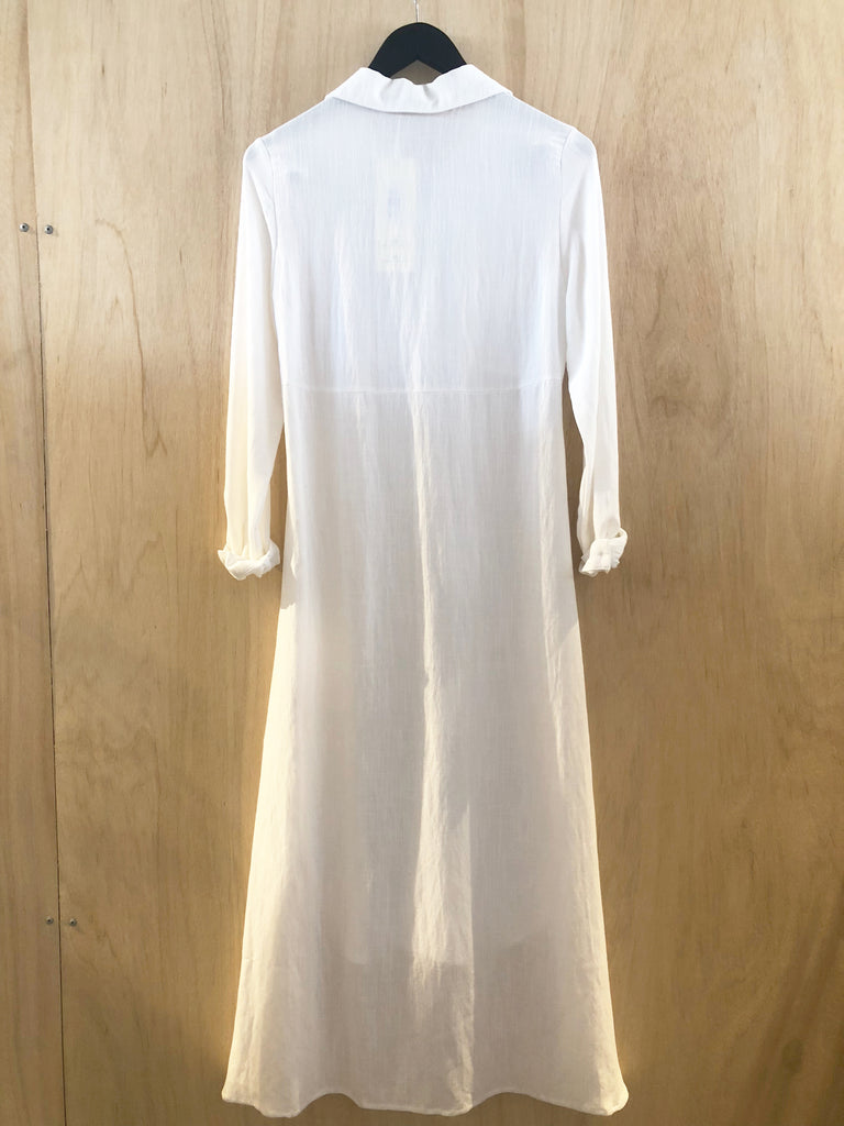 Carousel Essentials Medusa Shirt Dress WHITE