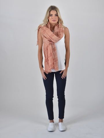 Cashmere Scarf - Navy