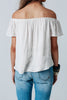 Gypsy top in white